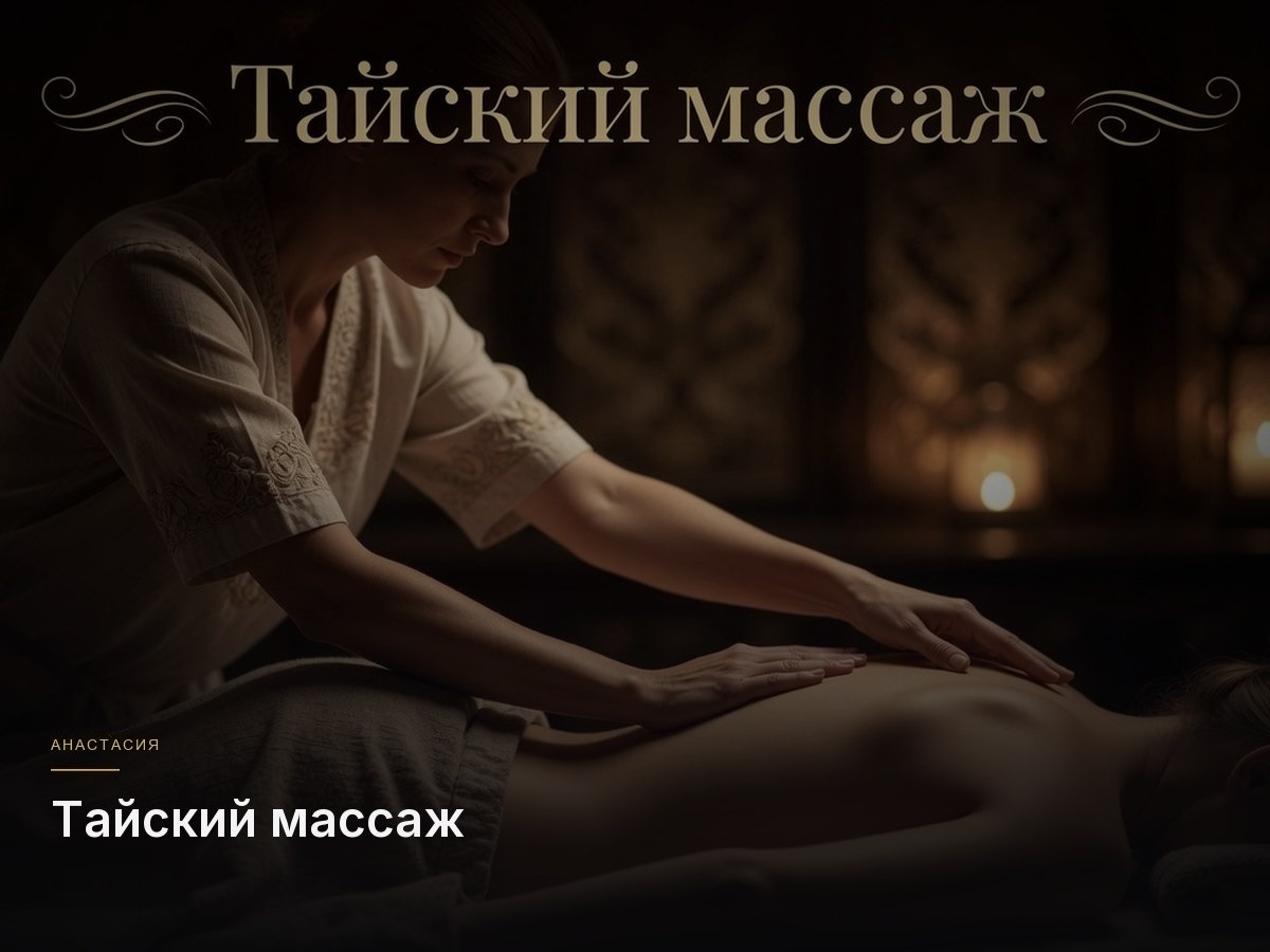 Тайский массаж